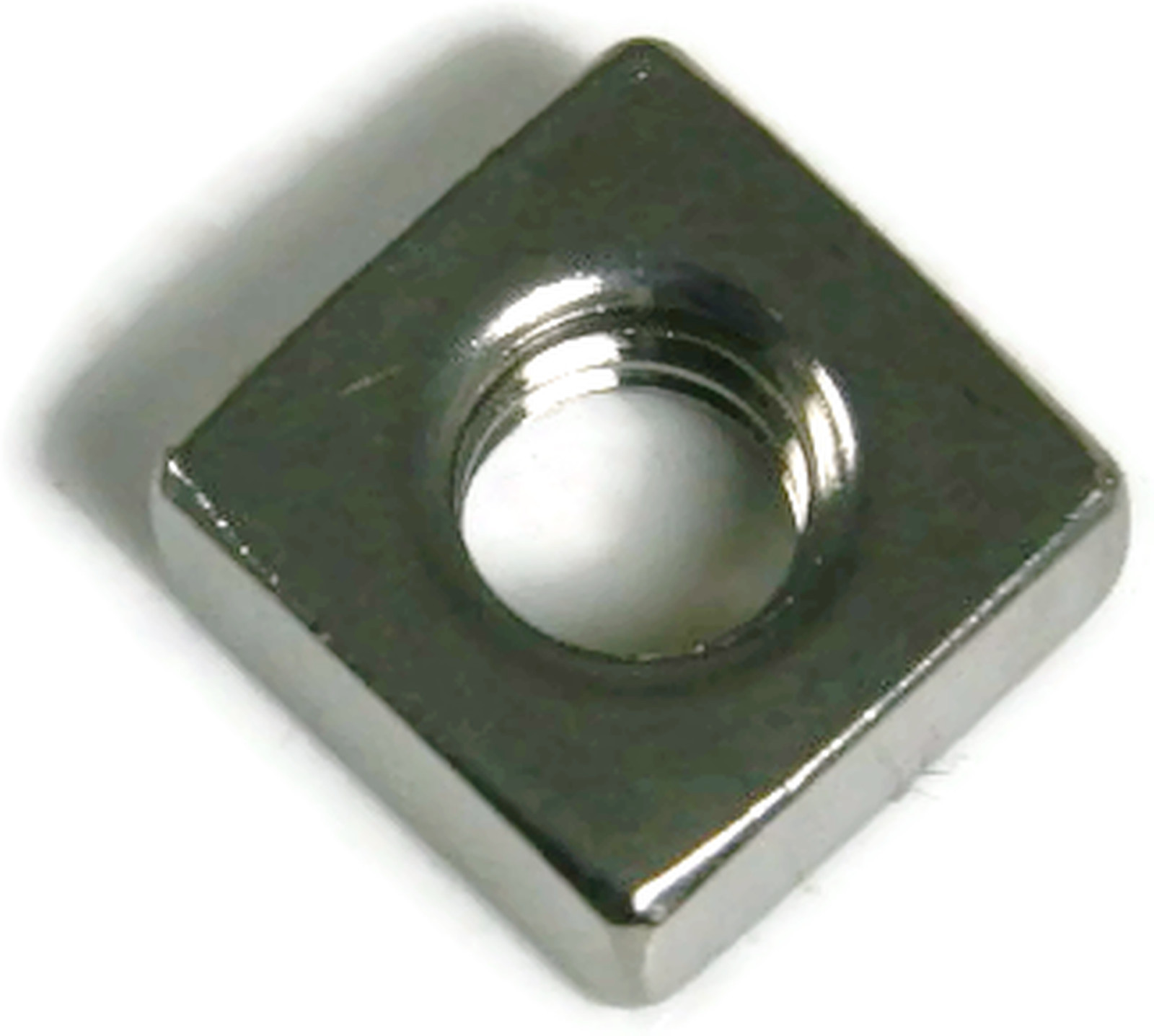 Stainless Steel Square Nuts UNC #6-32, Qty 100