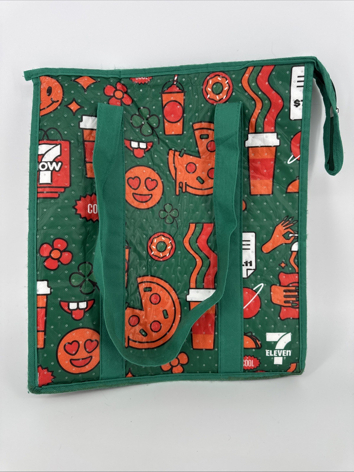 7 Eleven 7-11 Icons Insulated Bag 13x12x8 Keep Take Out Warm And Beverages Cold