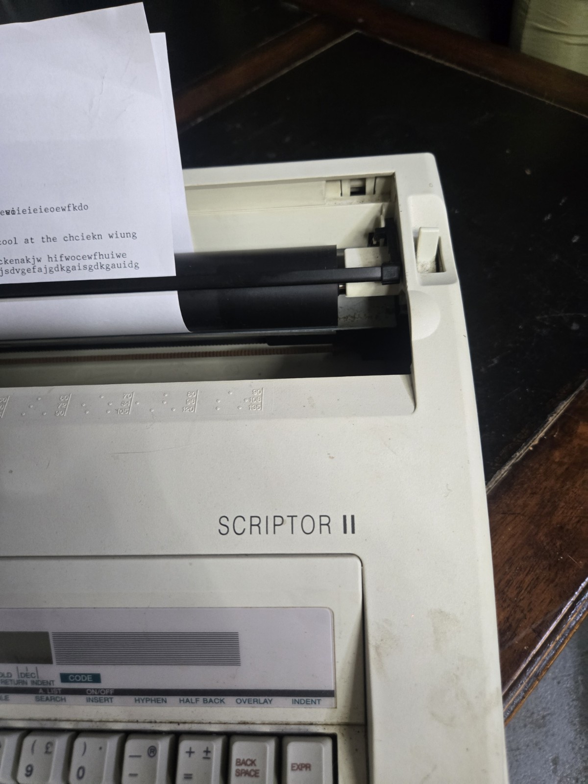 ​Vintage Royal Scriptor II Electronic Daisywheel Typewriter Tested Working Word