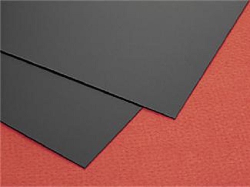 BLACK POLYSTYRENE PLASTIC SHEET 0.040″ X 8″ X 12″ VACUUM FORMING