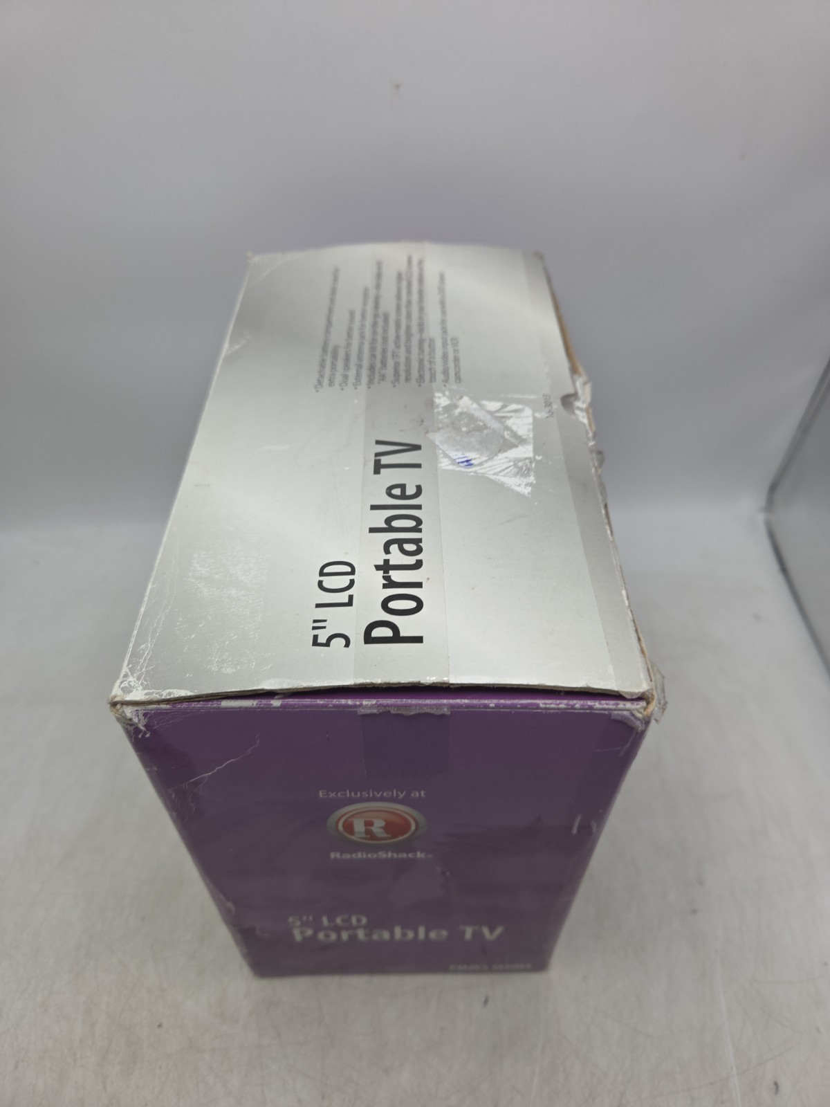 Radio Shack Pocketvision 5” LCD COLOR TV 16-3013 Mini Portable New Open Box