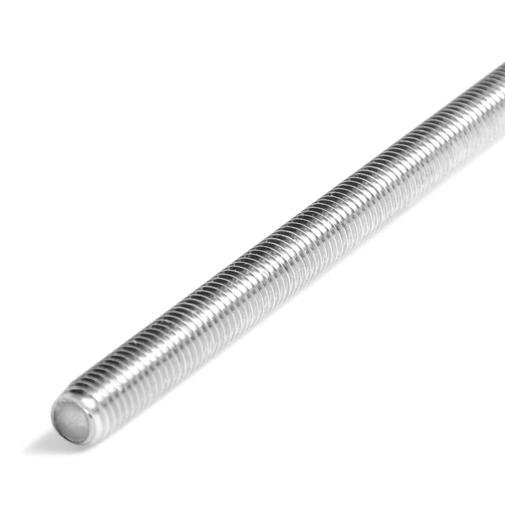 304 Stainless Steel M12-1.75 Fully All Threaded Rod, M12x250mm(1Pcs)