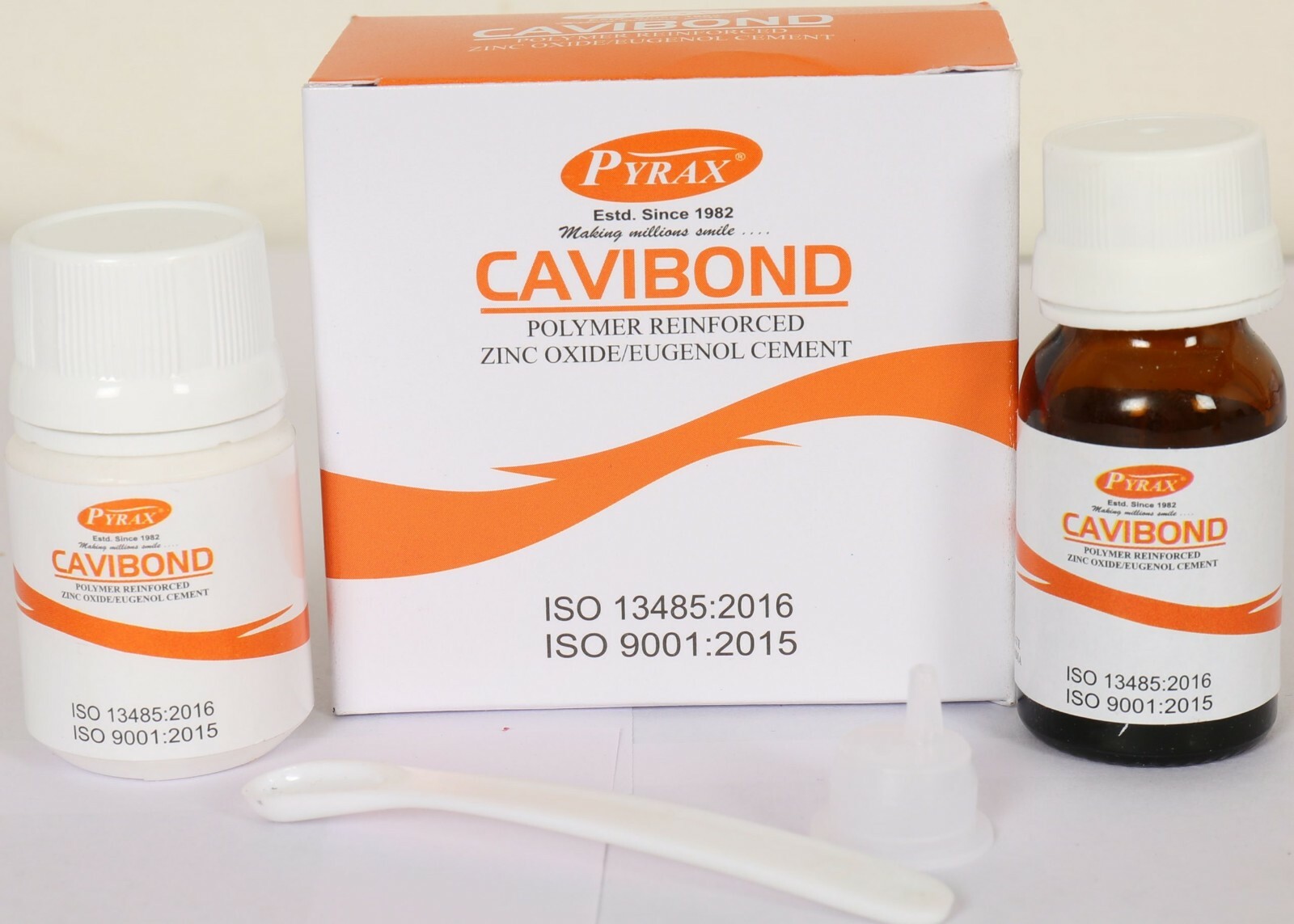 Pyrax Cavibond IRM Polymer Reinforced ZOE Zinc Eugenol Cement Fast Ship