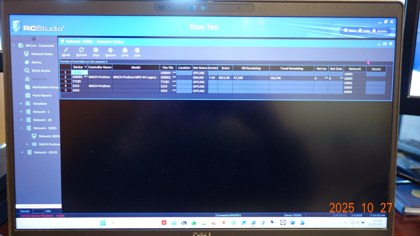 Reliable Controls MACH-ProZone MPZ44 BACnet Unitary Controller xx8344 MPZ44T0091