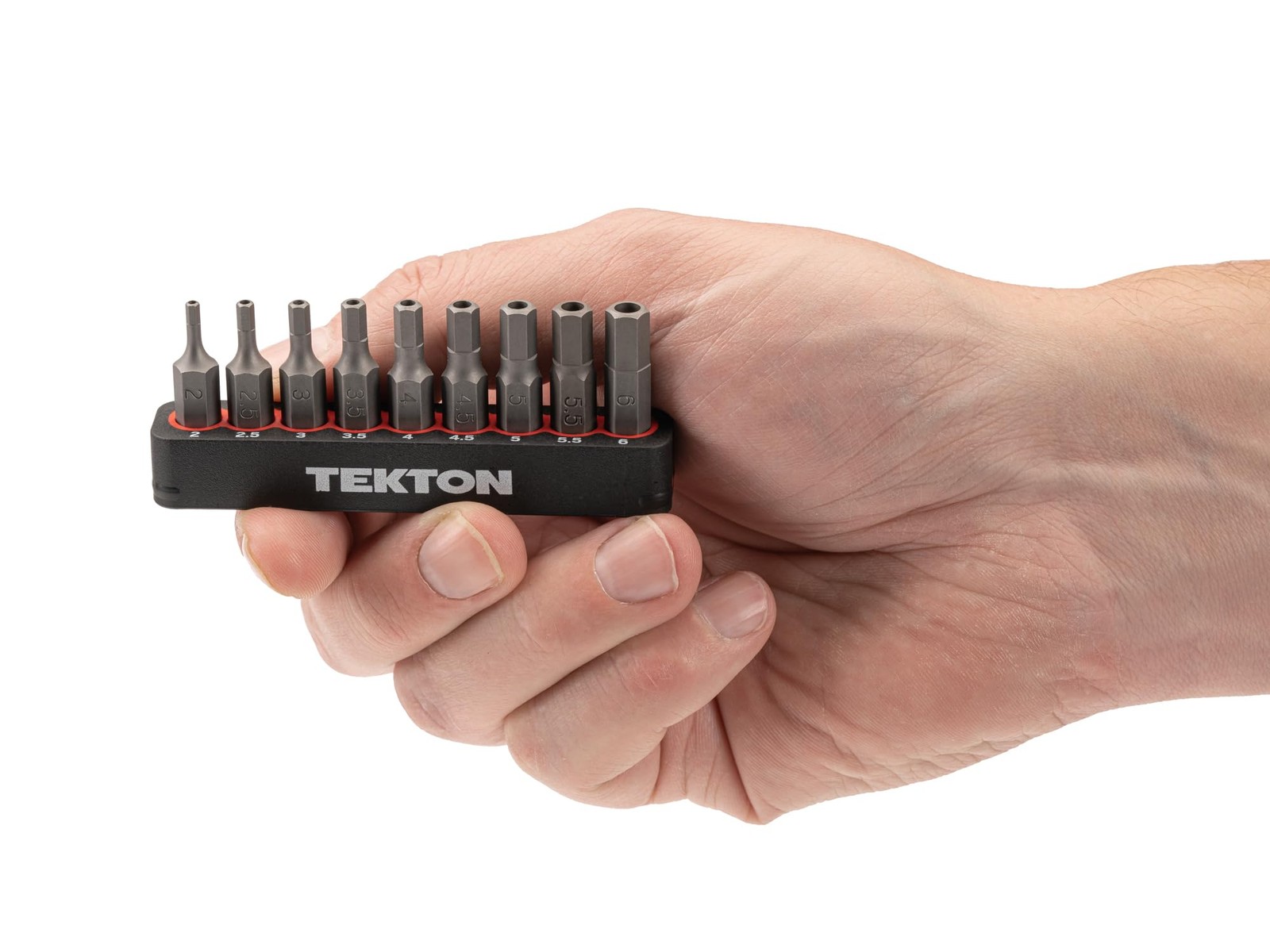TEKTON 1/4 Inch Tamper Hex Bit Set with 9-pc. Metric Security Set, 0