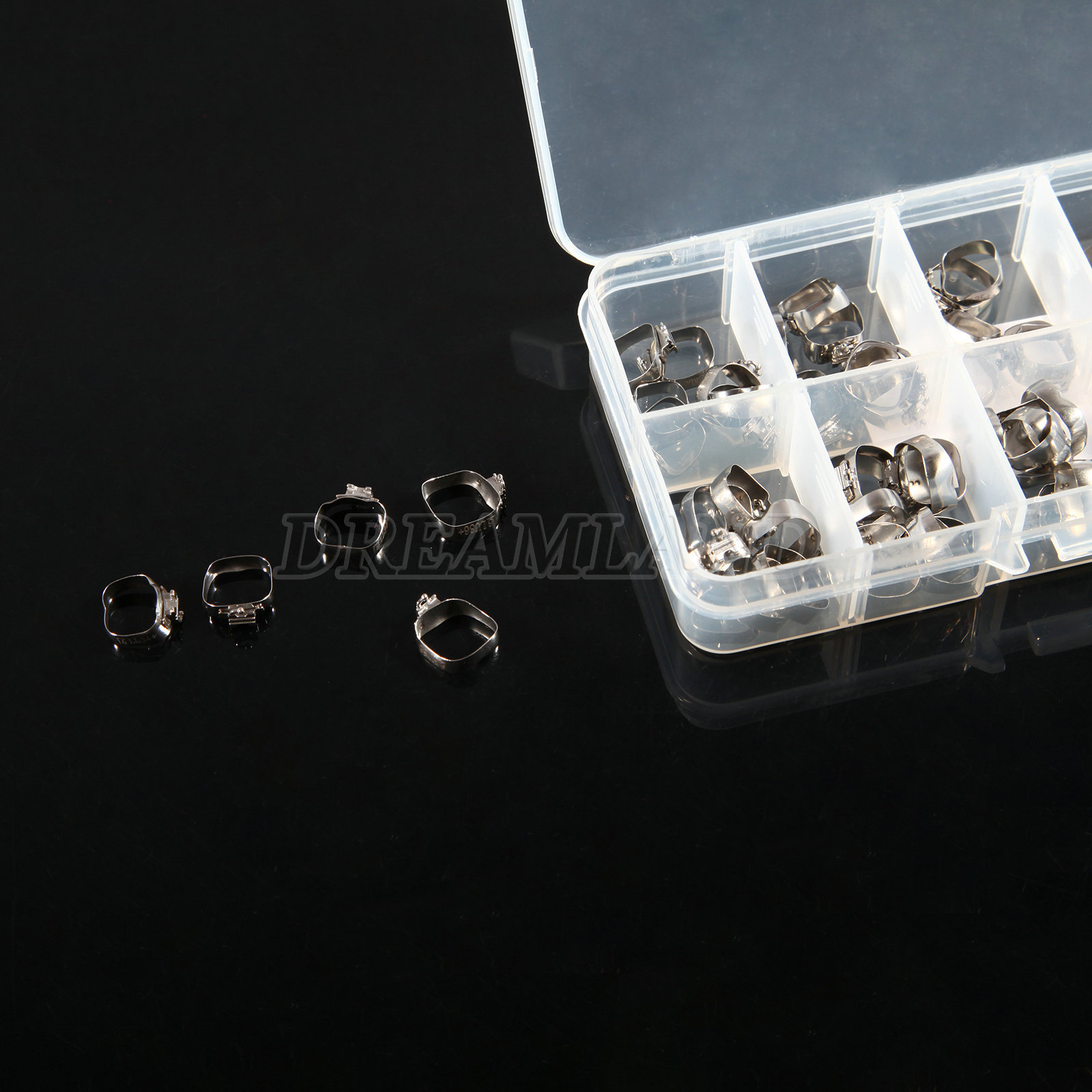 20 Sets Dental Orthodontic 1st Molar 022 Buccal Tube Bands Convertable Roth M