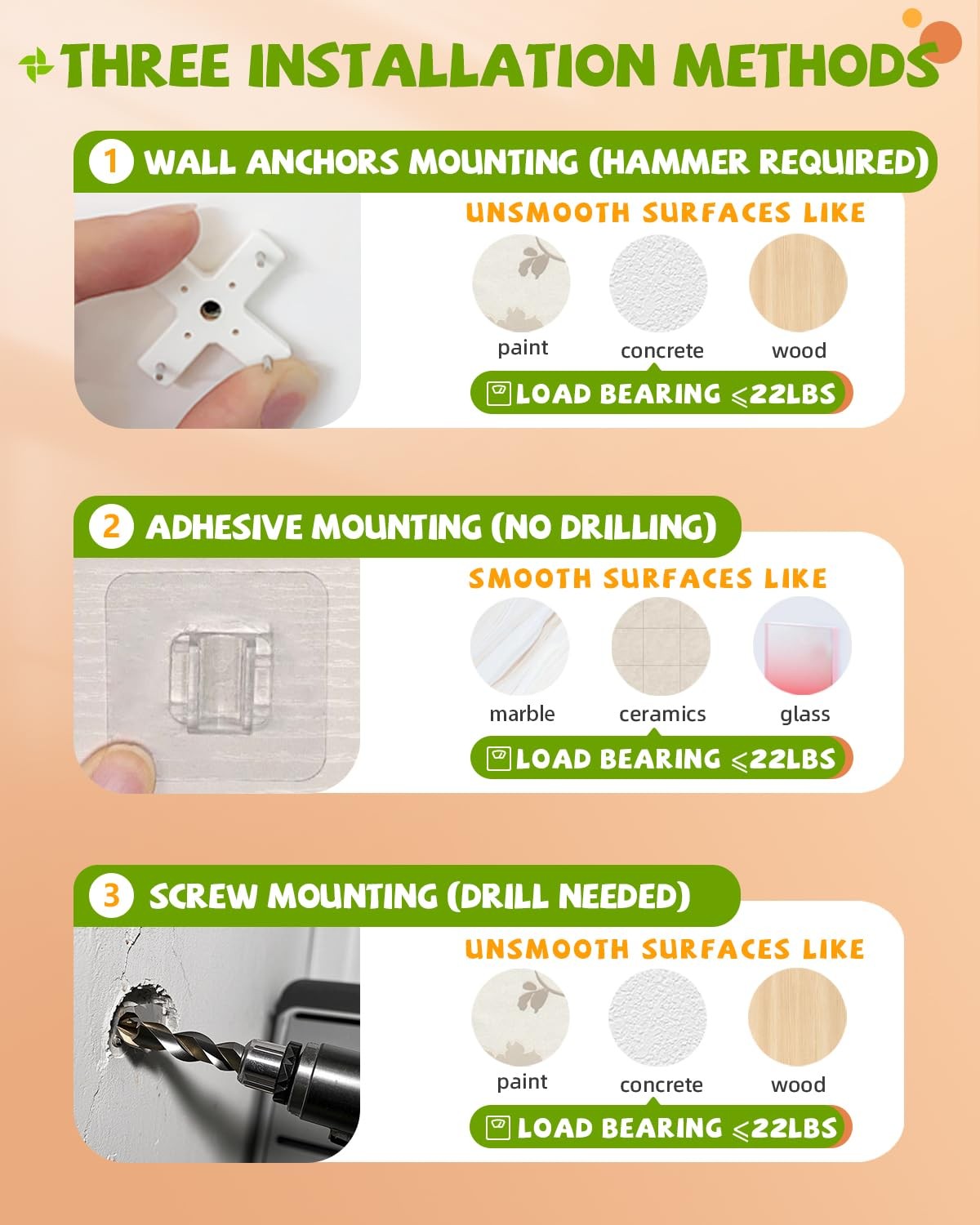 Metal Pegboard Combination Kit — 4 Carbon Steel Pegboards with 26 Accessories…