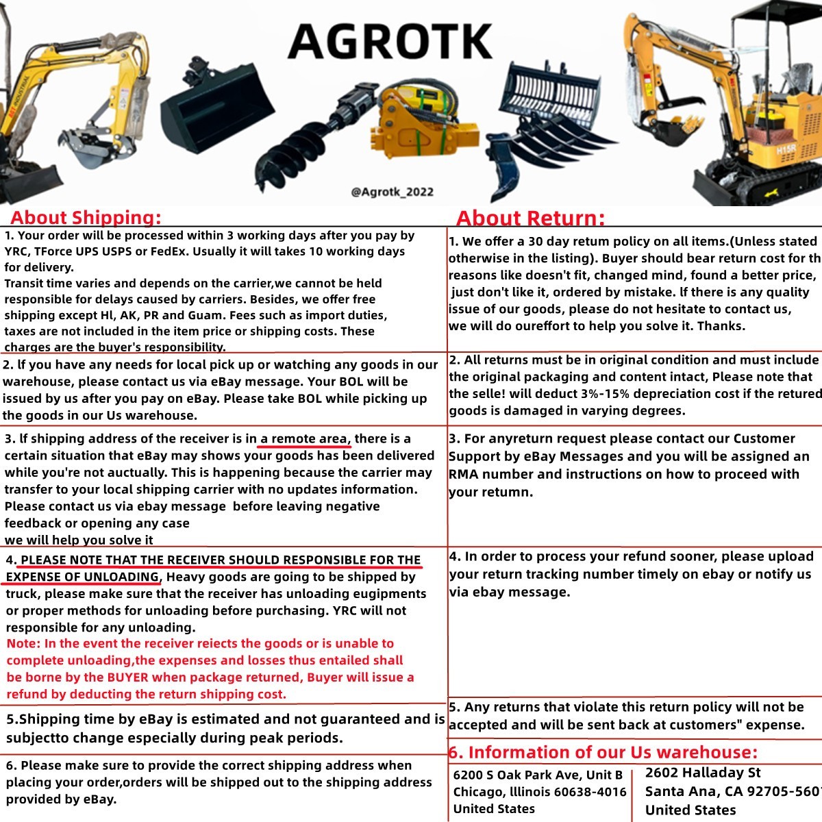 AGT 84in Hydraulic Skid Steer Snow Plow For Mini Skidsteer Attachment Universal