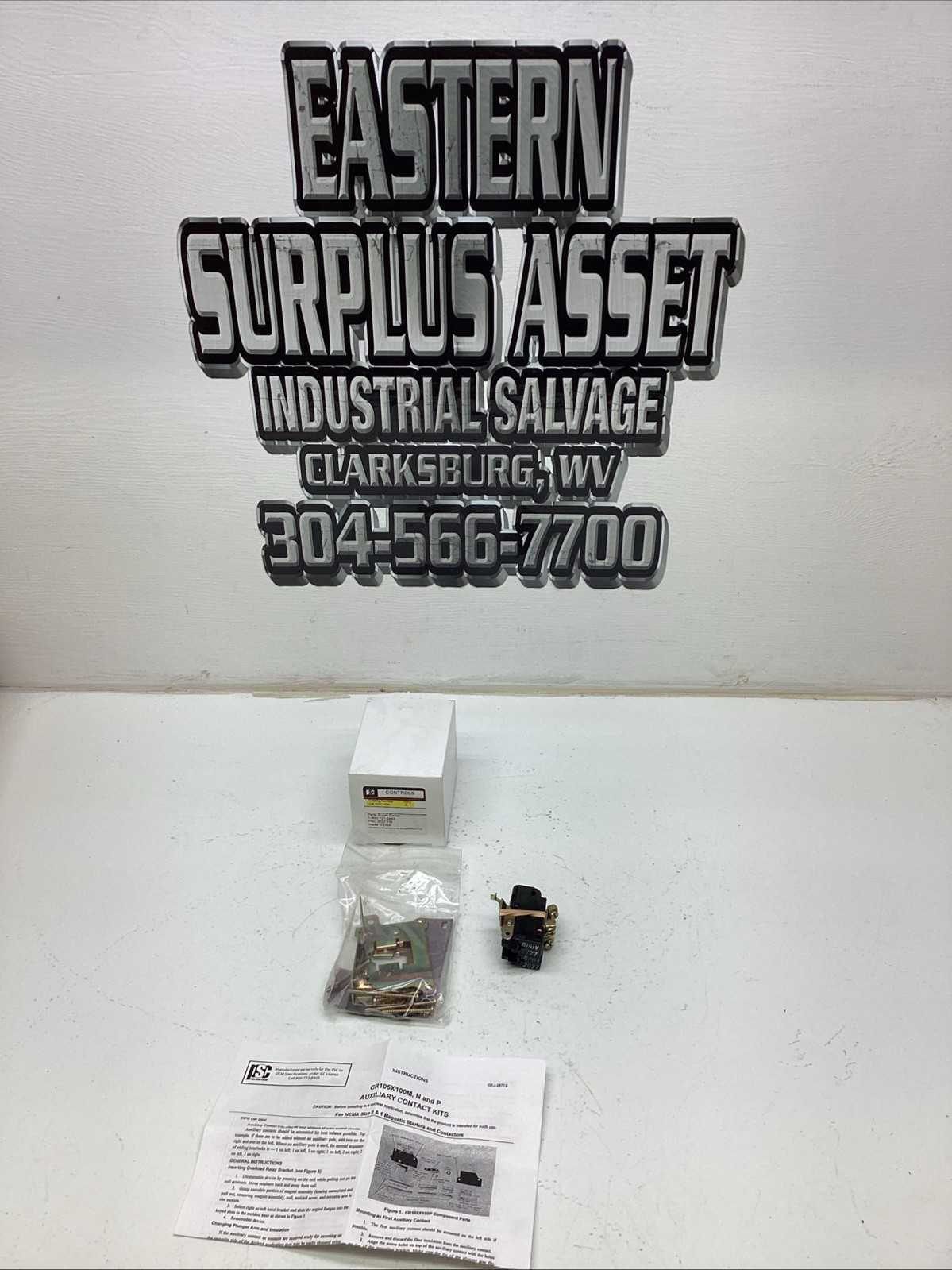 General Electric Auxiliary Contact Kit CR105X100N NIB