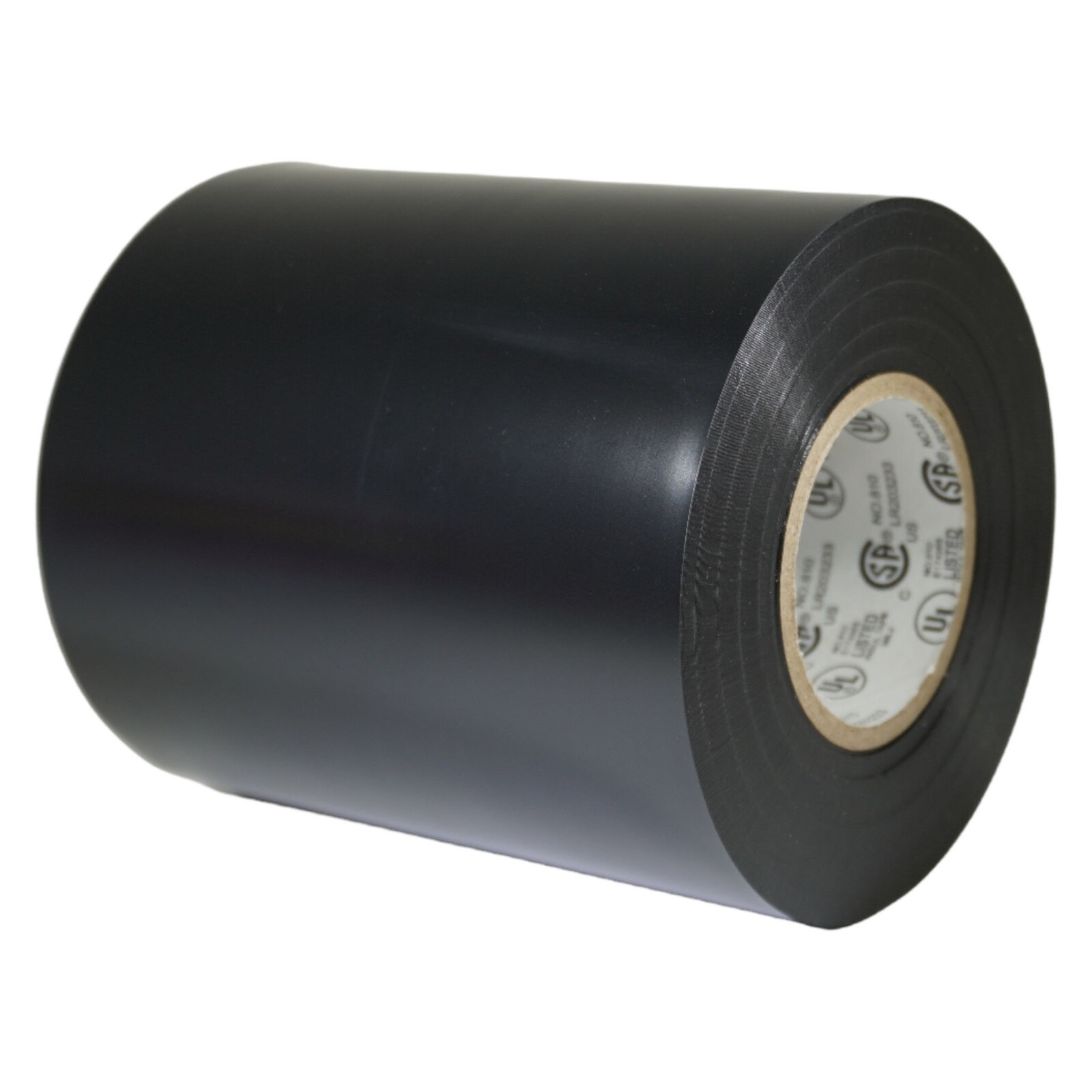 TapesSupply PVC Black Insulated Premium Grade Electrical Tape: 4 in x 66 ft.L