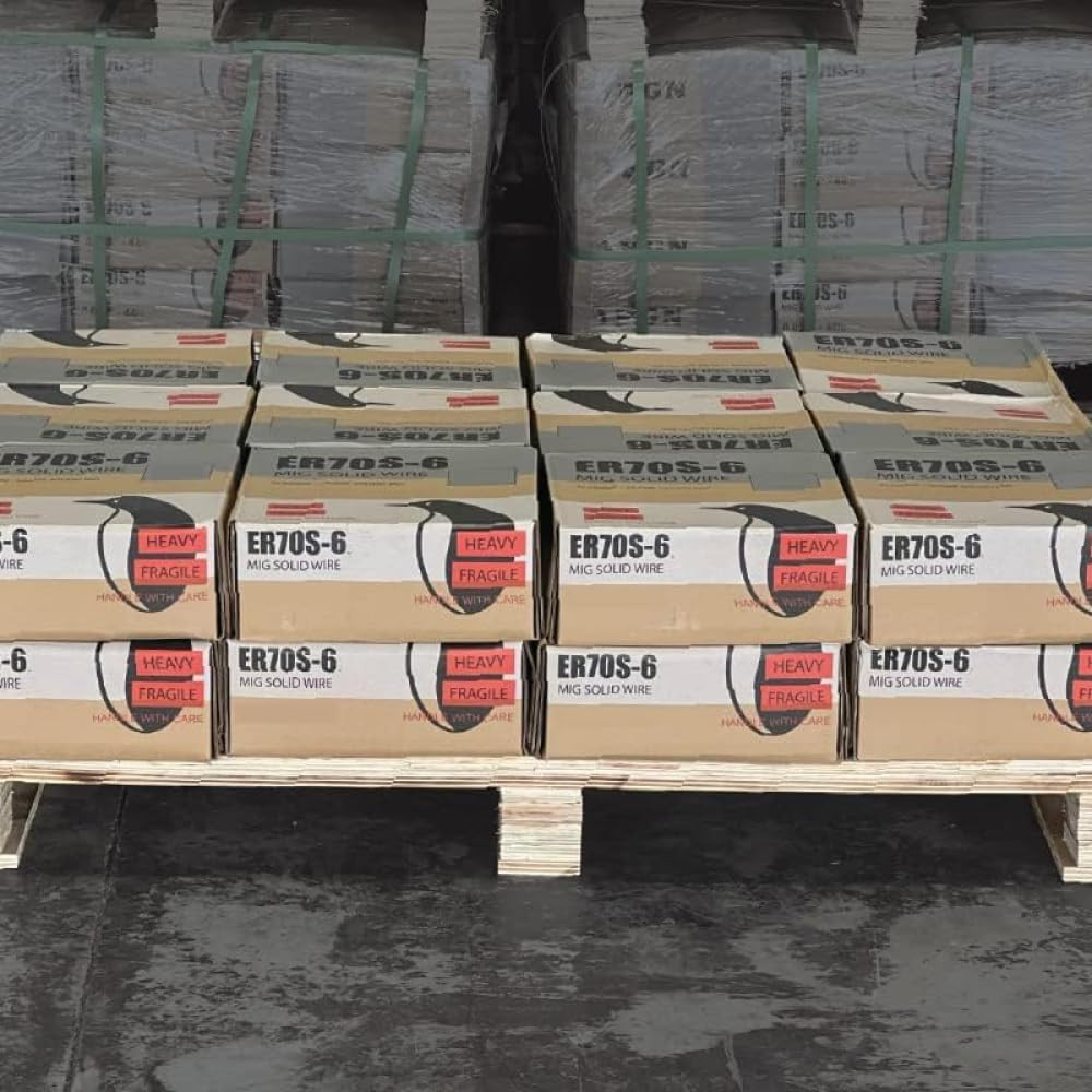 PGN Solid MIG Welding Wire – ER70S-6 .035 Inch, 44 Pound Spool – Mild Steel MIG