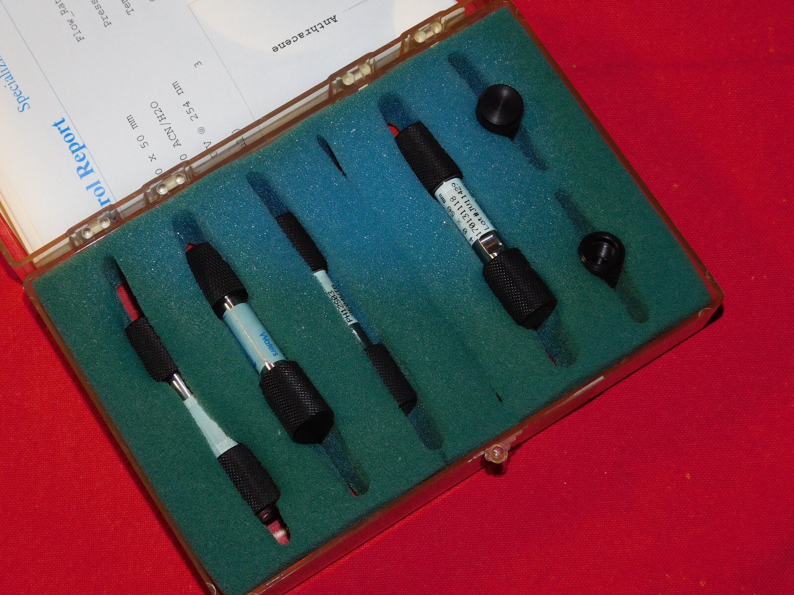 Set Of Five YMC 4.0 x 50mm HPLC Columns:Basic, ODS, C8, Phenyl & Ciano Open Box