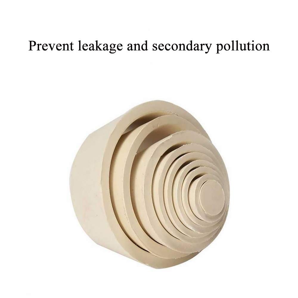 LabZhang 9 Count Buchner Funnel Flask Adapter Set,Filter Cones White