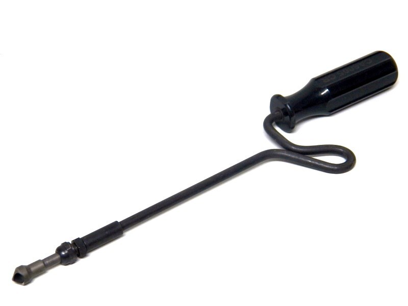 Boeing Surplus Dog Leg Deburring tool with collet and cutter.