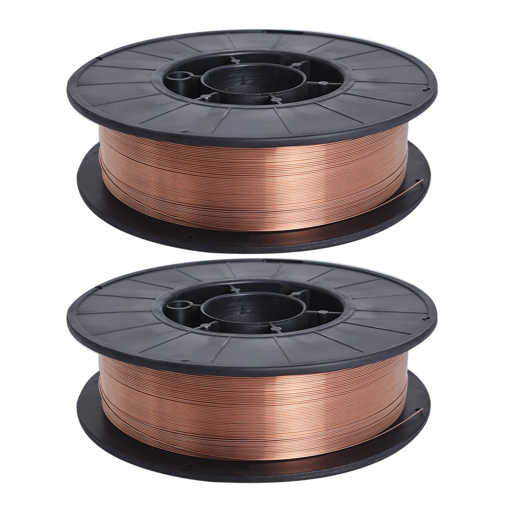 4 Pack 10-Lbs Roll ER70S-6 .035 Inch (0.9mm) MIG Welding Wire Mild Steel New