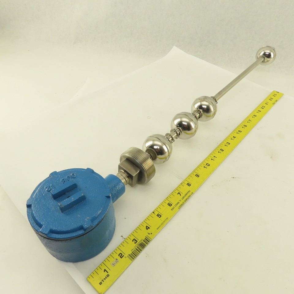 Dwyer F7-MS Stainless Steel Multistation Liquid Level Float Switch 22″ OAL