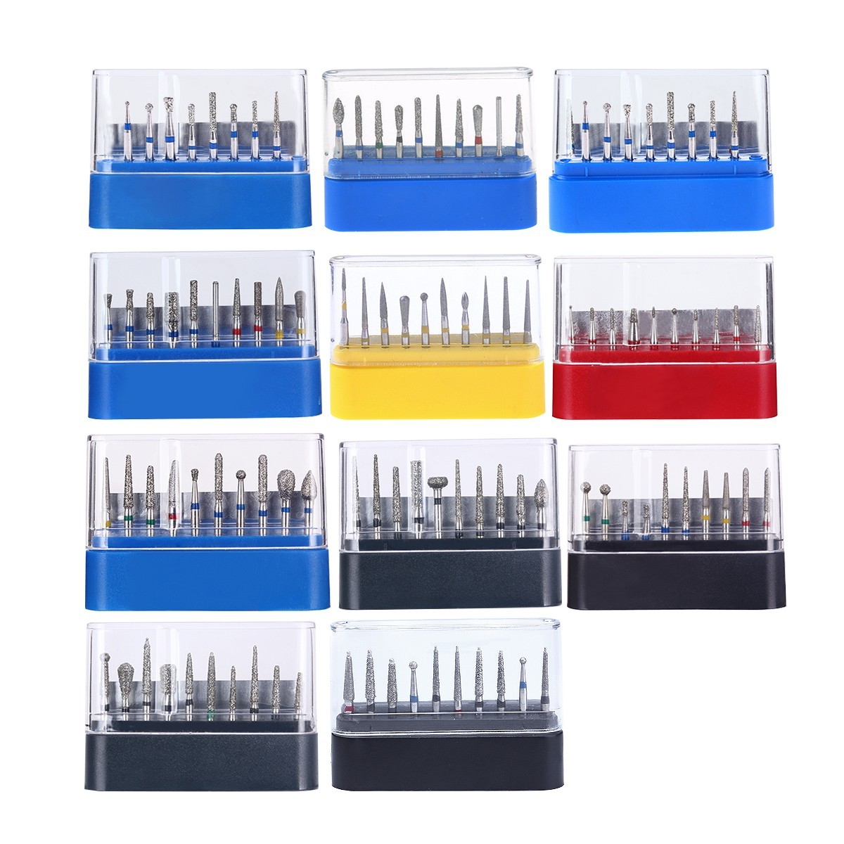 Dental LED E-generator High Speed Handpiece /FG Diamond Burs Polishing