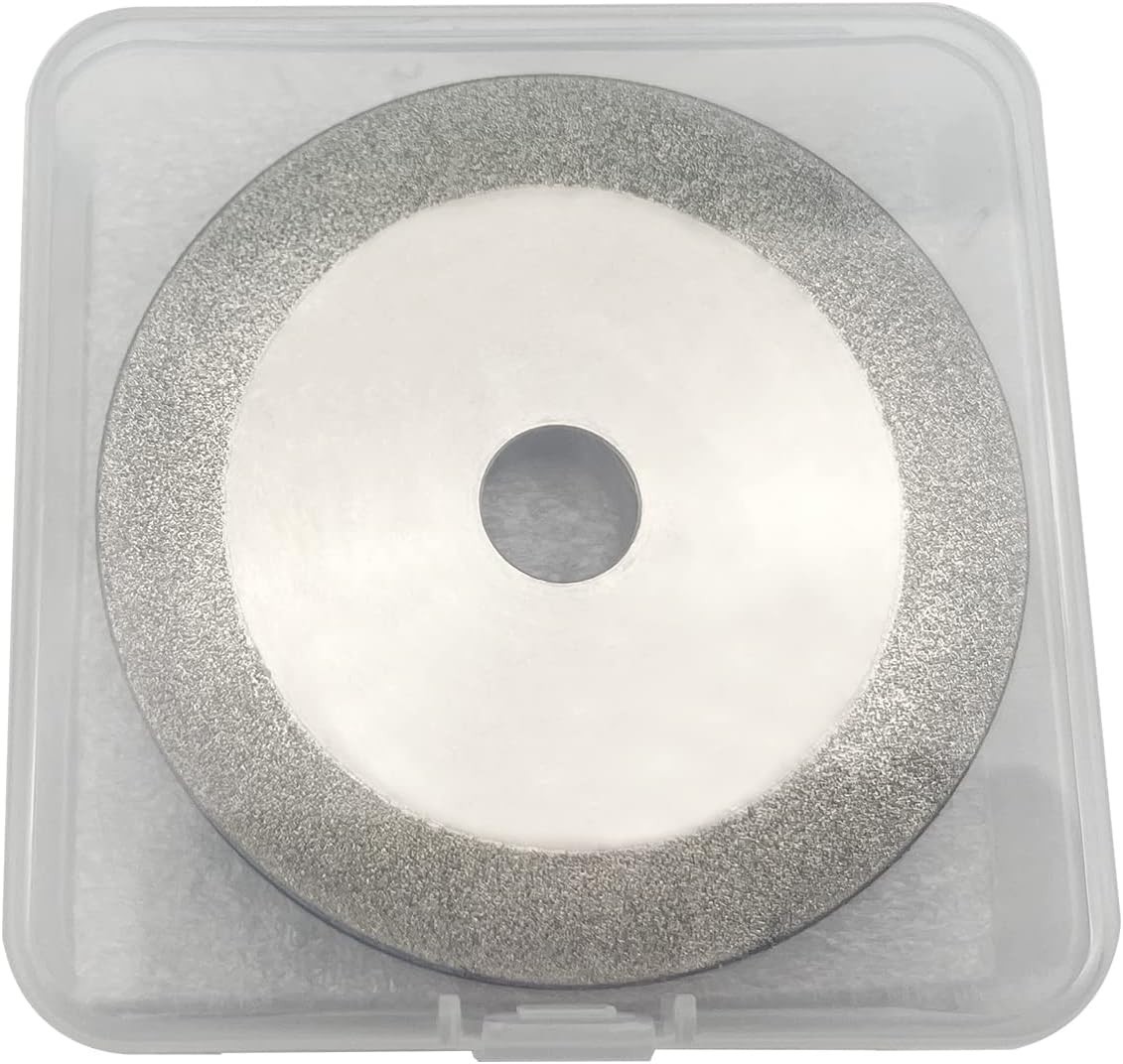 Diamond Grinding Wheel, 3 Inch, 150 Grit, 10mm Wide, 1/2″ Arbor