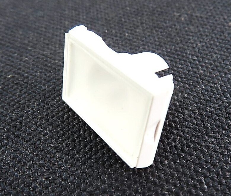 EAO Your Choice: Clear 61-9681.7 or White 61-9681.9 Rectangular Lens (*See Desc)