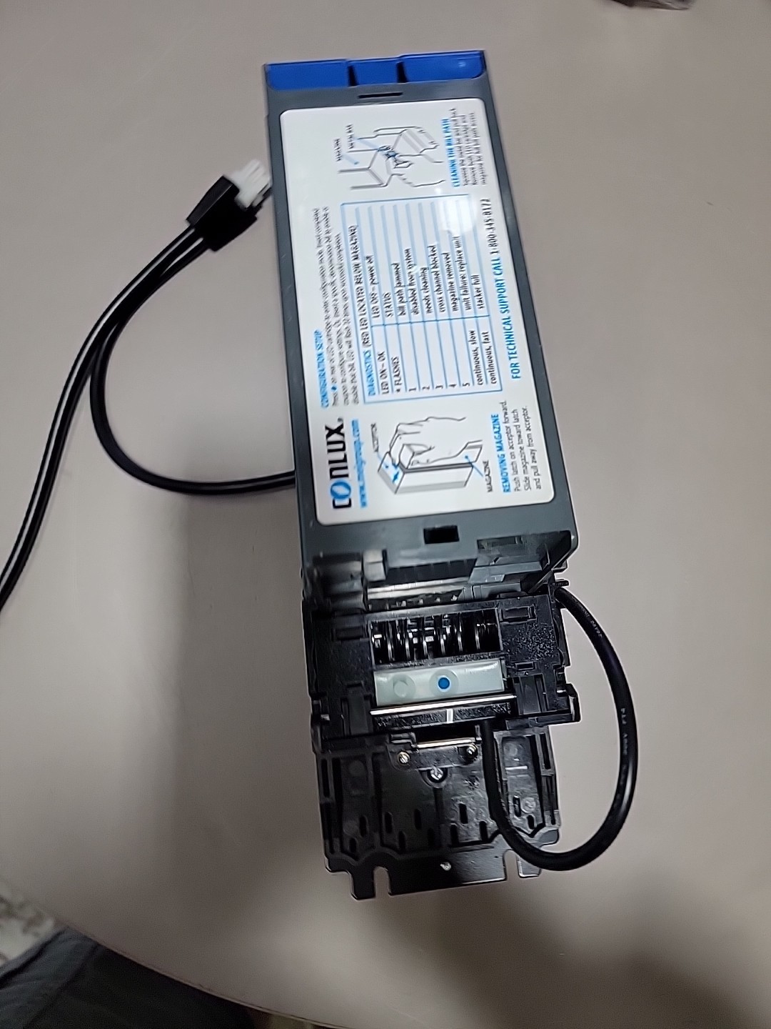 Conlux CV1012 Dollar Bill Acceptor 90 Day Warranty Fully Working