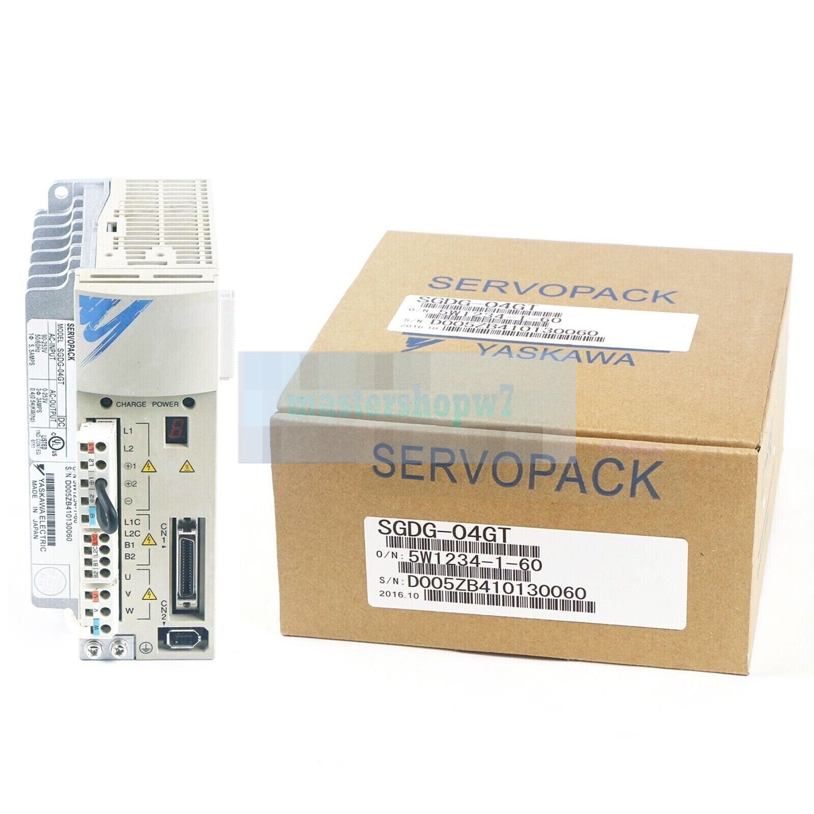 one Yaskawa SGDG-04GT Servo Driver