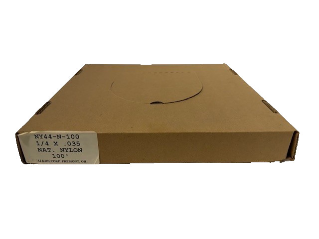 ALKON NY44-N-100 1/4 x .035 NAT NYLON TUBING 100′