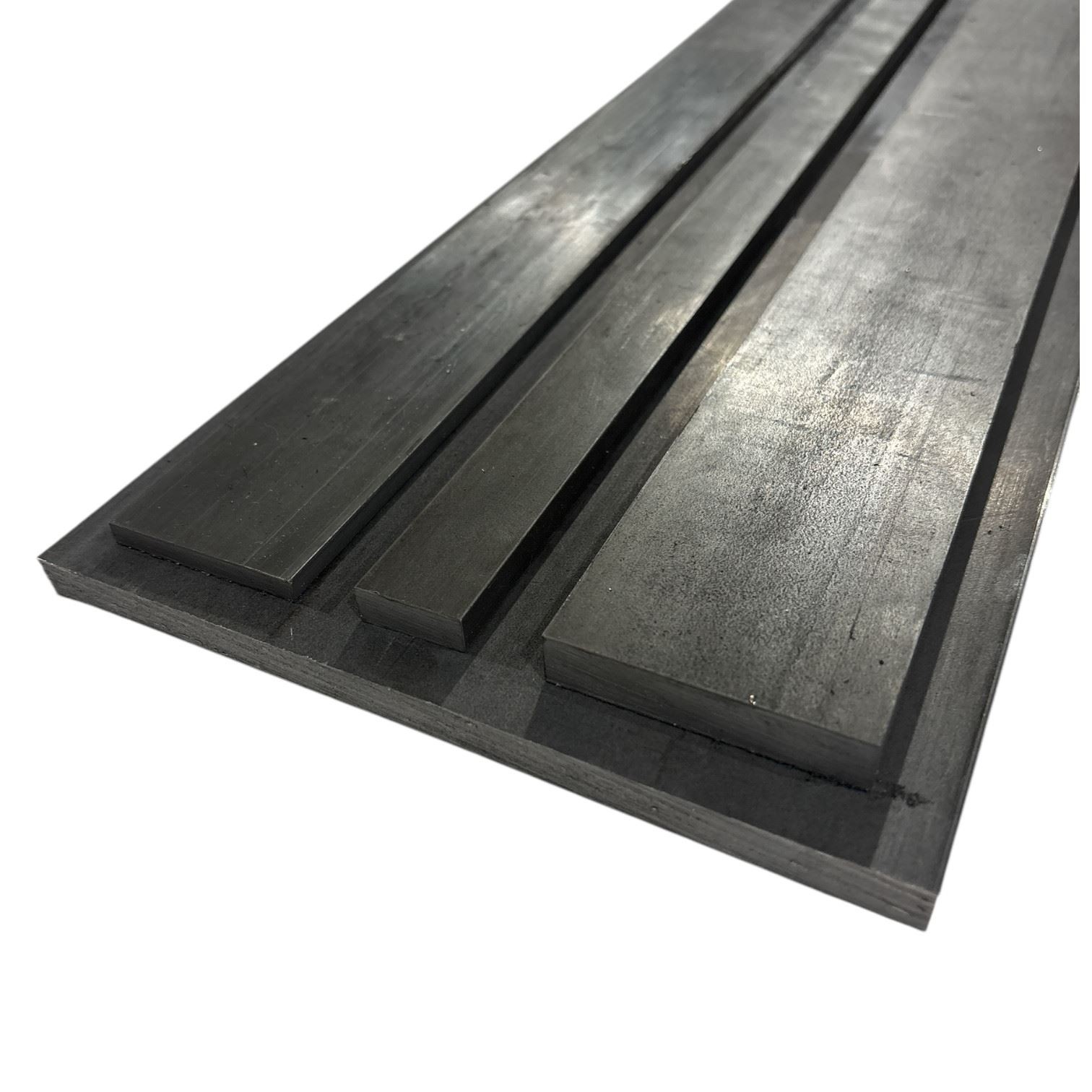 3/16″ x 1-3/4″ x 45″, 1018 Steel Flat Bar, Cold Finished